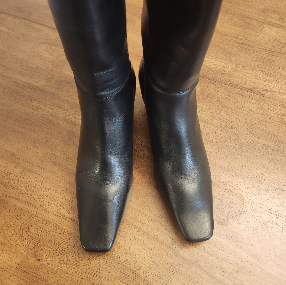 Reformation Remy Genuine Leather Knee Boots - Picture 12 of 13